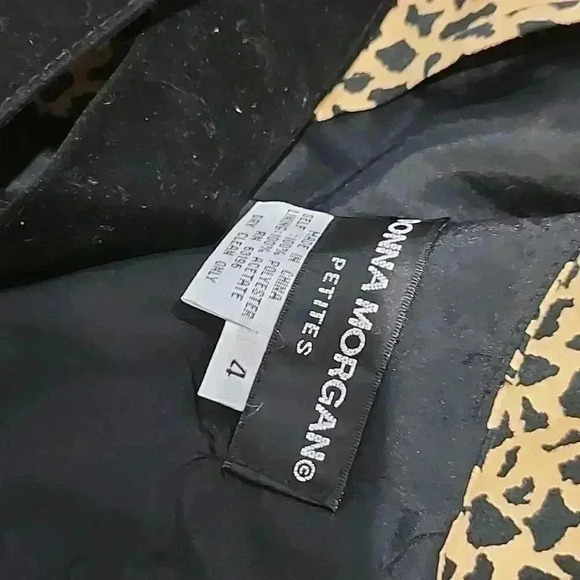Donna Morgan leopard print vintage dress - Picture 6 of 6